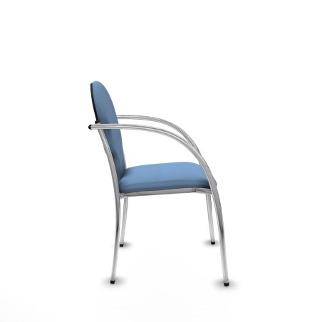 Reception Chair Hellín Piqueras y Crespo 220PTCRB13 Sky blue 2 Units