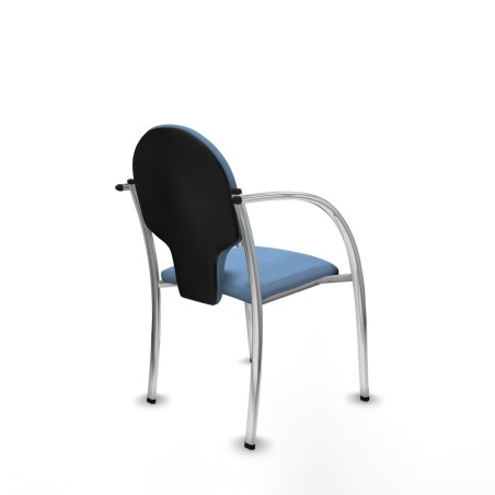 Reception Chair Hellín Piqueras y Crespo 220PTCRB13 Sky blue 2 Units
