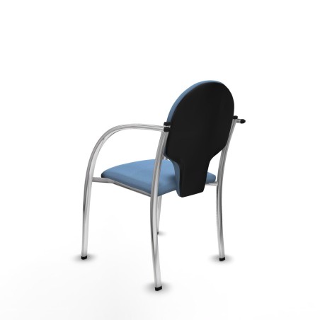 Reception Chair Hellín Piqueras y Crespo 220PTCRB13 Sky blue 2 Units
