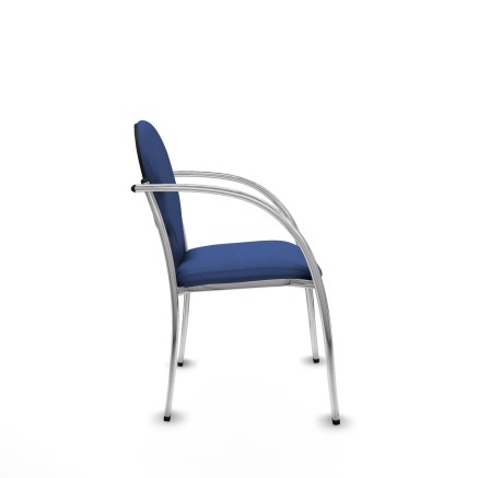 Reception Chair Hellín Piqueras y Crespo 220PTCRB200 Navy Blue 2 Unit 2