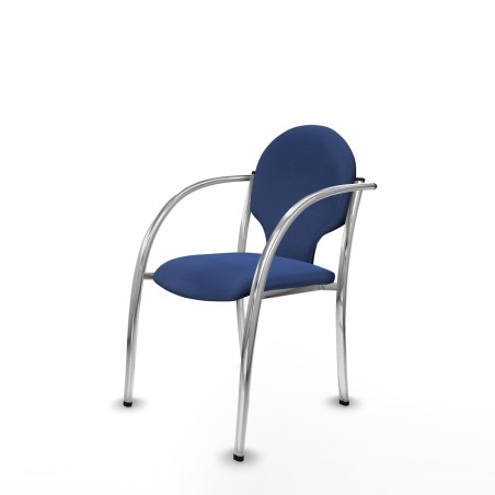 Empfangsstuhl Hellín Piqueras y Crespo 220PTCRB200 Marineblau 2 Stüc