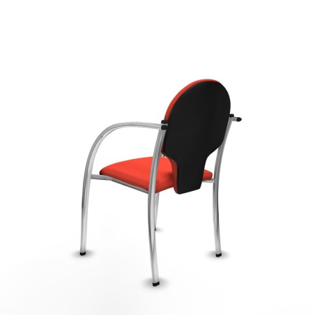 Reception Chair Hellín Piqueras y Crespo 220PTCRB305 Dark Orange 2 Un