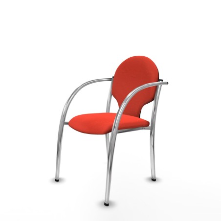 Reception Chair Hellín Piqueras y Crespo 220PTCRB305 Dark Orange 2 Un