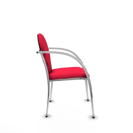 Reception Chair Hellín Piqueras y Crespo 220PTCRB350 Red 2 Units 2