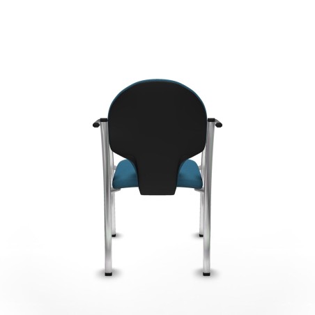 Reception Chair Hellín Piqueras y Crespo 220PTCRB429 Petroleum green