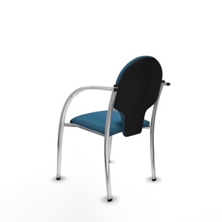 Reception Chair Hellín Piqueras y Crespo 220PTCRB429 Petroleum green