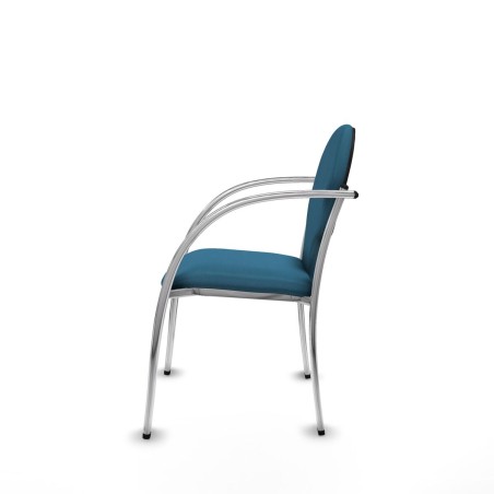 Reception Chair Hellín Piqueras y Crespo 220PTCRB429 Petroleum green
