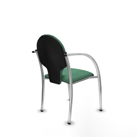 Reception Chair Hellín Piqueras y Crespo 220PTCRB456 Emerald Green 2