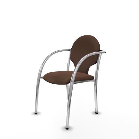 Chaise de Réception Hellín Piqueras y Crespo 220PTCRB463 Brun foncé