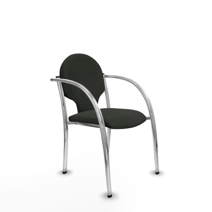 Chaise de Réception Hellín Piqueras y Crespo 220PTCRB840 Noir 2 Unit