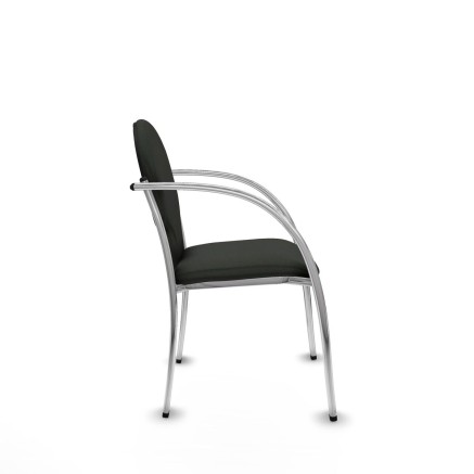 Reception Chair Hellín Piqueras y Crespo 220PTCRB840 Black 2 Units 2