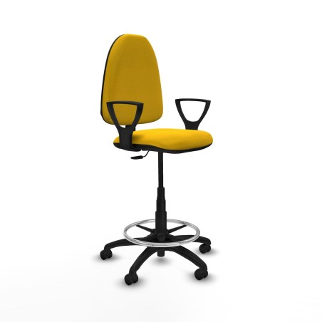Chaise de Bureau Piqueras y Crespo BFN01RP Jaune