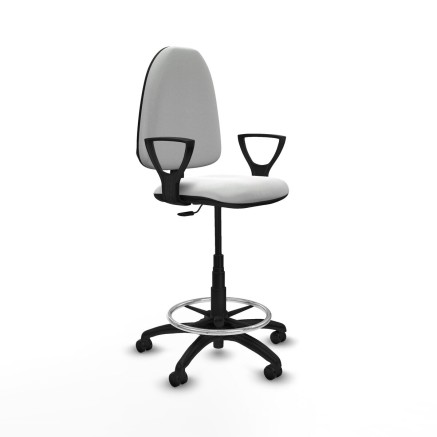 Bürostuhl Piqueras y Crespo BFN01RP Weiß Lang