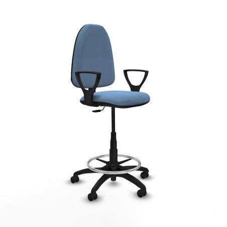 Office Chair Piqueras y Crespo BFN01RP Sky blue High