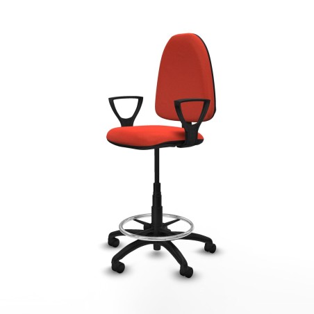 Office Chair Piqueras y Crespo BFN01RN Dark Orange High