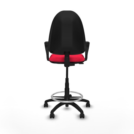 Chaise de Bureau Piqueras y Crespo BFN01RP Rouge Grande