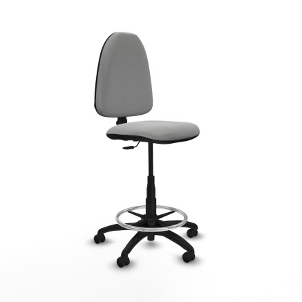 Chaise de Bureau Piqueras y Crespo B0001RP Gris clair Grande