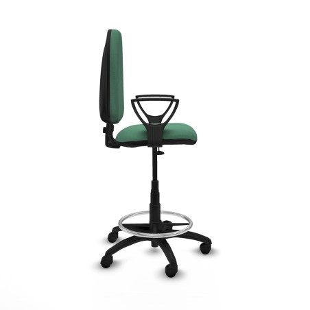 Chaise de Bureau Piqueras y Crespo BFN01RN Vert émeraude Grande
