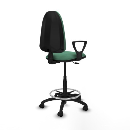 Chaise de Bureau Piqueras y Crespo BFN01RN Vert émeraude Grande