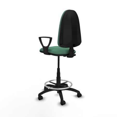 Chaise de Bureau Piqueras y Crespo BFN01RN Vert émeraude Grande
