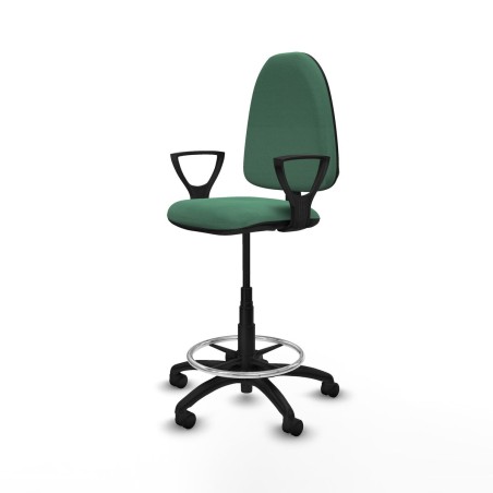 Chaise de Bureau Piqueras y Crespo BFN01RN Vert émeraude Grande