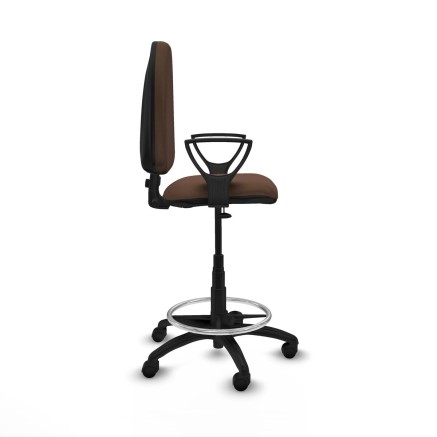 Chaise de Bureau Piqueras y Crespo BFN01RN Brun foncé Grande 2