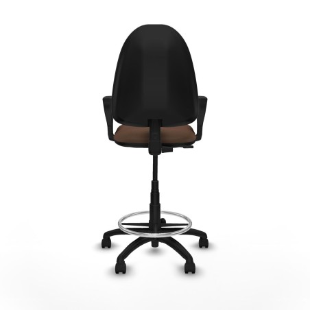Chaise de Bureau Piqueras y Crespo BFN01RN Brun foncé Grande