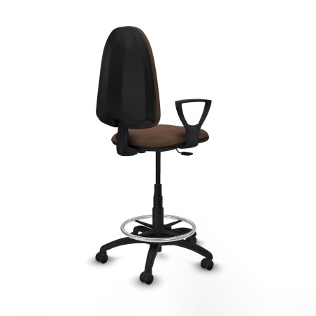 Chaise de Bureau Piqueras y Crespo BFN01RP Brun foncé Grande