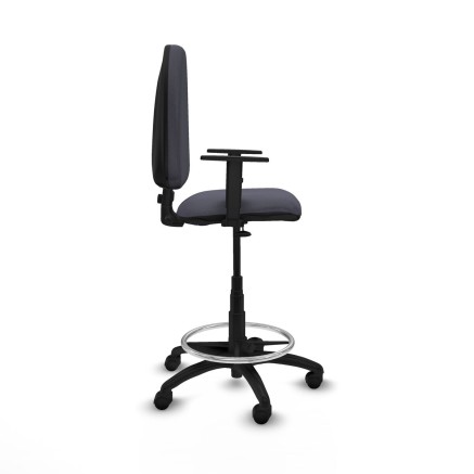 Sedia da Ufficio Piqueras y Crespo B1D01RN Grigio scuro Alta 2