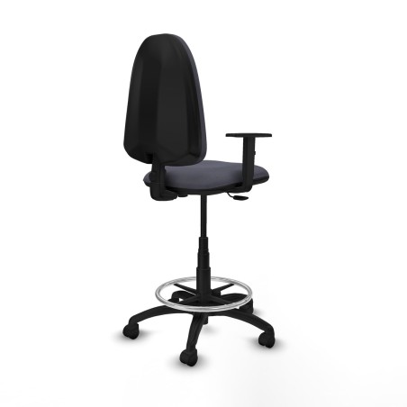 Sedia da Ufficio Piqueras y Crespo B1D01RN Grigio scuro Alta