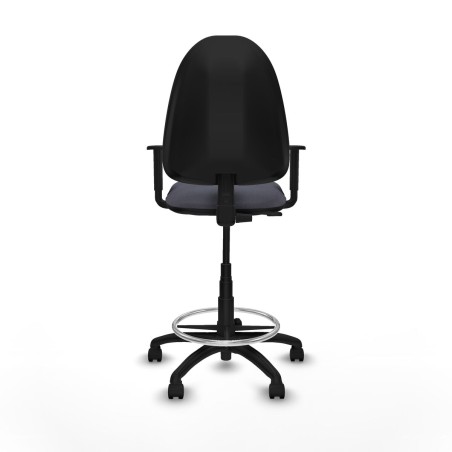 Sedia da Ufficio Piqueras y Crespo B1D01RN Grigio scuro Alta