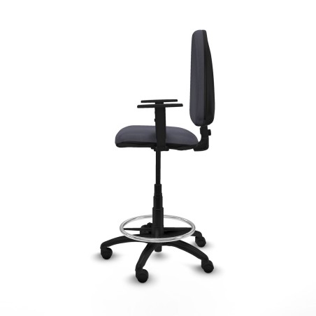 Sedia da Ufficio Piqueras y Crespo B1D01RN Grigio scuro Alta