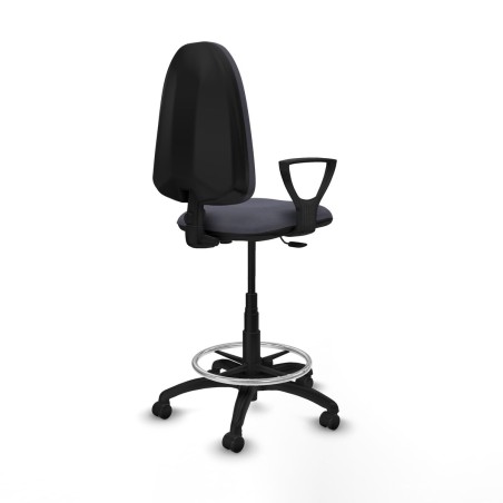 Chaise de Bureau Piqueras y Crespo BFN01RP Gris foncé Grande