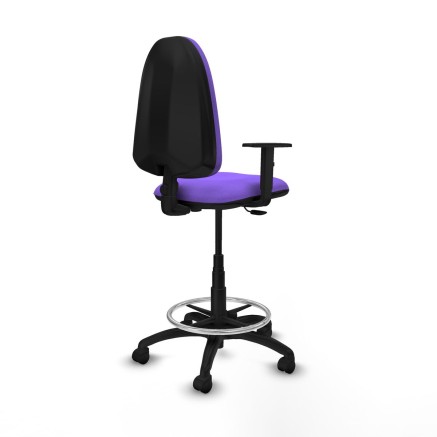 Chaise de Bureau Piqueras y Crespo B1D01RN Lila Grande 2