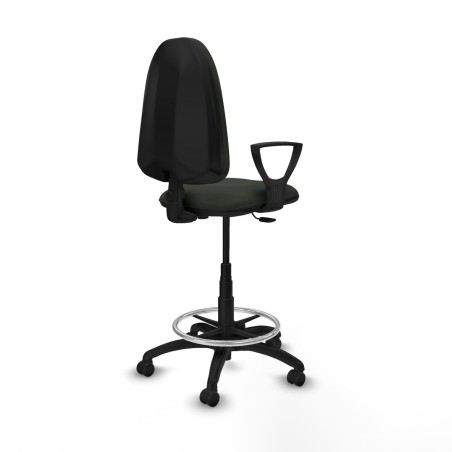 Chaise de Bureau Piqueras y Crespo BFN01RP Noir Grande