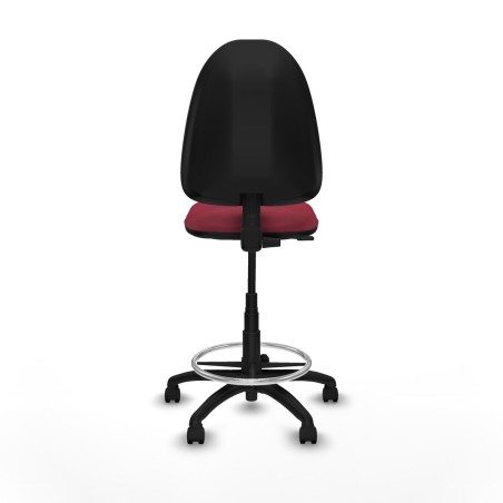 Sedia da Ufficio Piqueras y Crespo B0001RN Rosso Granato Alta