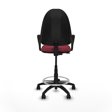 Chaise de Bureau Piqueras y Crespo BFN01RN Bordeaux Grande