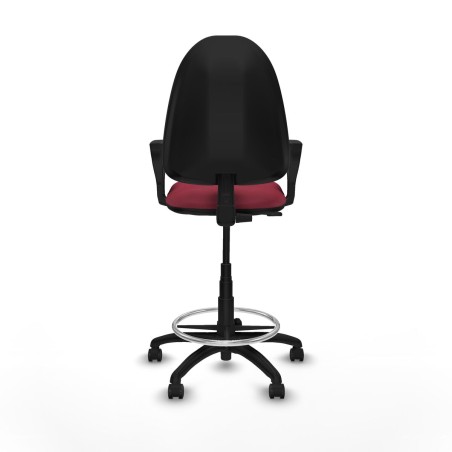 Sedia da Ufficio Piqueras y Crespo BFN01RP Rosso Granato Alta