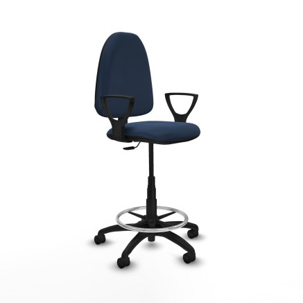 Bürostuhl Piqueras y Crespo BFN01RN Marineblau Lang