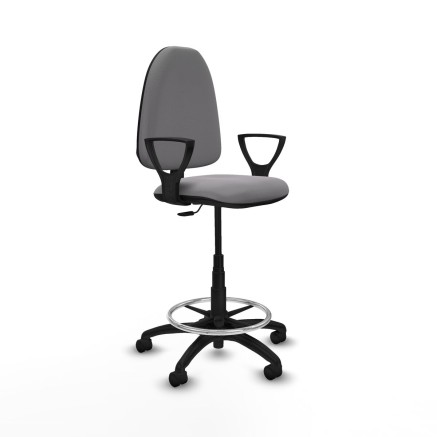 Sedia da Ufficio Piqueras y Crespo BFN01RN Grigio Alta