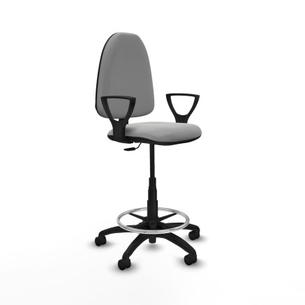 Chaise de Bureau Piqueras y Crespo BFN01RN Gris clair Grande