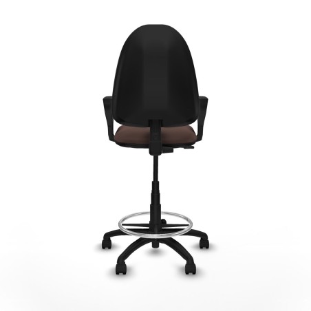 Chaise de Bureau Piqueras y Crespo BFN01RN Brun foncé Grande
