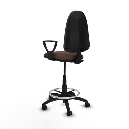 Chaise de Bureau Piqueras y Crespo BFN01RN Brun foncé Grande