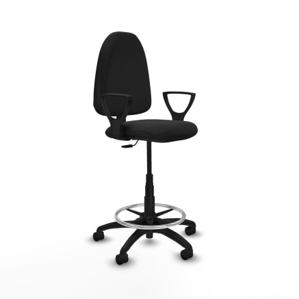 Chaise de Bureau Piqueras y Crespo BFN01RN Noir Grande