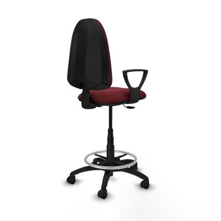 Bürostuhl Piqueras y Crespo BFN01RN Granatrot Lang