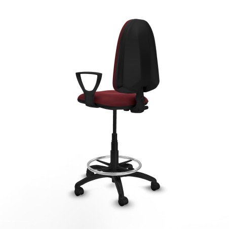 Bürostuhl Piqueras y Crespo BFN01RN Granatrot Lang