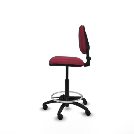 Sedia da Ufficio Piqueras y Crespo B0001RN Rosso Granato Alta