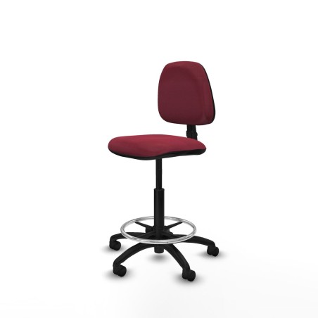 Sedia da Ufficio Piqueras y Crespo B0001RN Rosso Granato Alta