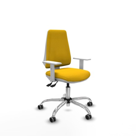 Sedia da Ufficio Piqueras y Crespo B5B056G Giallo