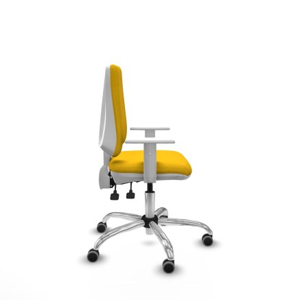 Chaise de Bureau Piqueras y Crespo B5B056G Jaune 2